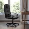 Flash Furniture Leather Task Chair, Black CH-197051X000-BK-GG - alternate 1